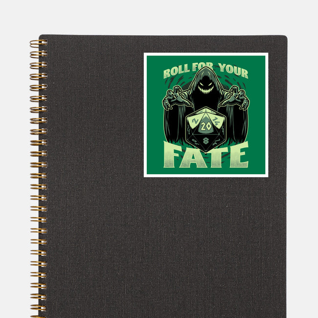 RPG Dice Fate-None-Glossy-Sticker-Studio Mootant