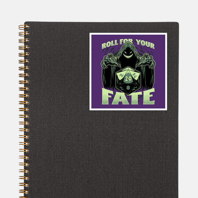 RPG Dice Fate-None-Glossy-Sticker-Studio Mootant