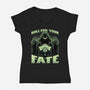 RPG Dice Fate-Womens-V-Neck-Tee-Studio Mootant