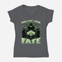 RPG Dice Fate-Womens-V-Neck-Tee-Studio Mootant