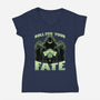 RPG Dice Fate-Womens-V-Neck-Tee-Studio Mootant