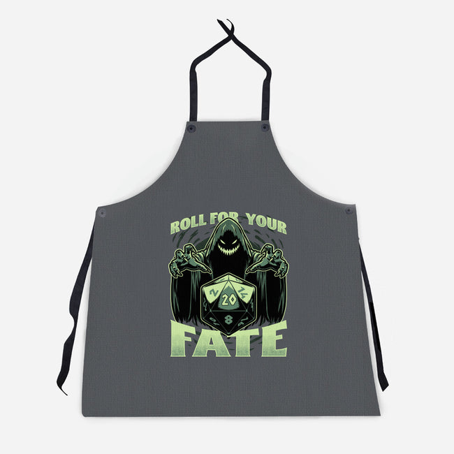 RPG Dice Fate-Unisex-Kitchen-Apron-Studio Mootant