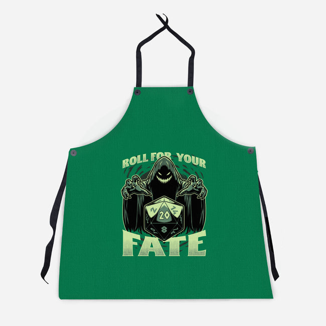 RPG Dice Fate-Unisex-Kitchen-Apron-Studio Mootant