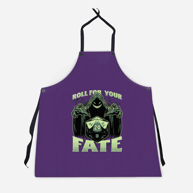 RPG Dice Fate-Unisex-Kitchen-Apron-Studio Mootant