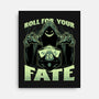 RPG Dice Fate-None-Stretched-Canvas-Studio Mootant