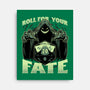 RPG Dice Fate-None-Stretched-Canvas-Studio Mootant