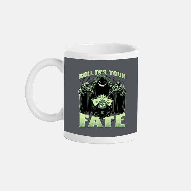 RPG Dice Fate-None-Mug-Drinkware-Studio Mootant