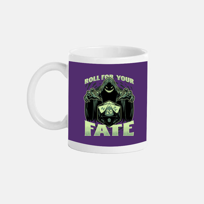 RPG Dice Fate-None-Mug-Drinkware-Studio Mootant