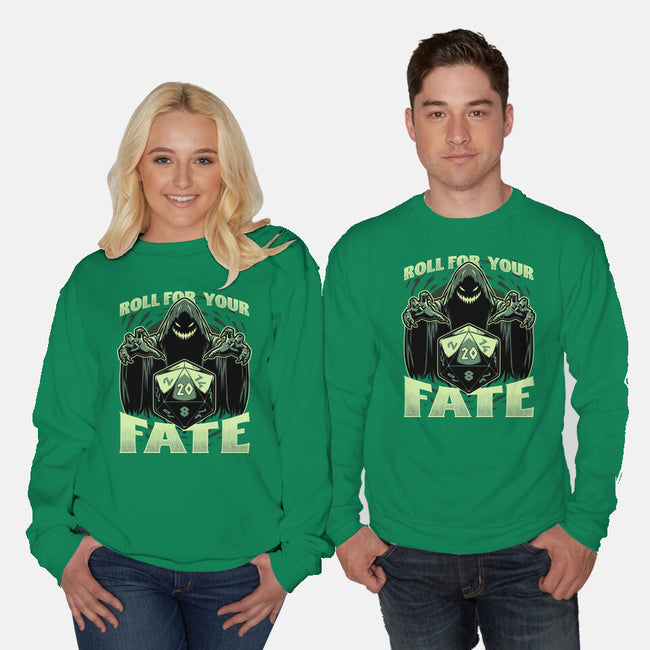 RPG Dice Fate-Unisex-Crew Neck-Sweatshirt-Studio Mootant