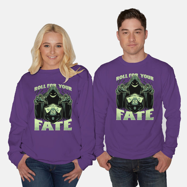 RPG Dice Fate-Unisex-Crew Neck-Sweatshirt-Studio Mootant