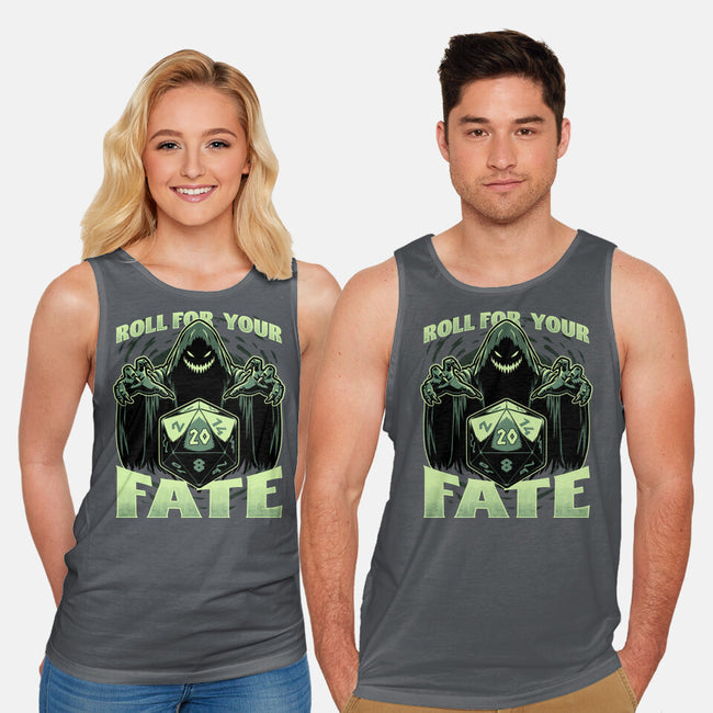 RPG Dice Fate-Unisex-Basic-Tank-Studio Mootant
