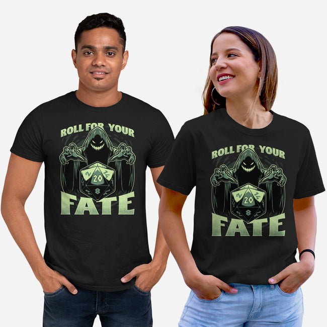 RPG Dice Fate-Unisex-Basic-Tee-Studio Mootant