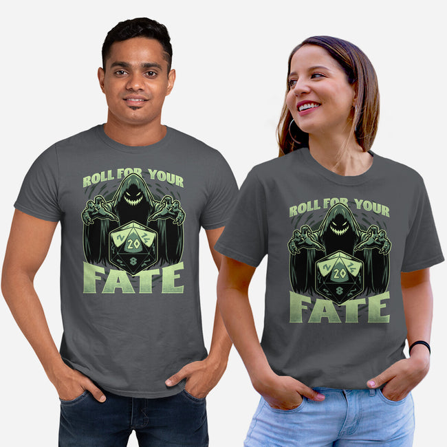 RPG Dice Fate-Unisex-Basic-Tee-Studio Mootant