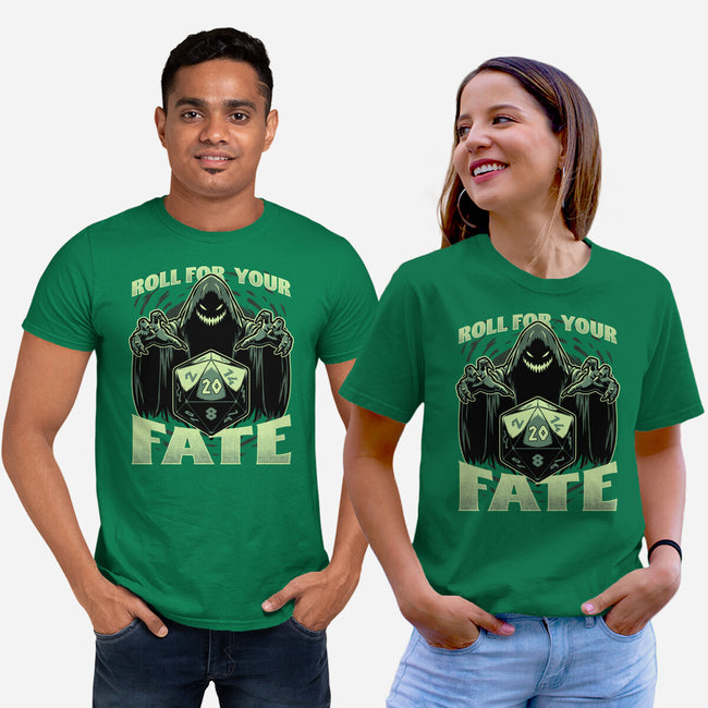 RPG Dice Fate-Unisex-Basic-Tee-Studio Mootant