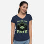 RPG Dice Fate-Womens-V-Neck-Tee-Studio Mootant