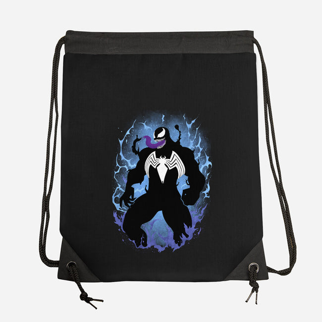 The Black Host-None-Drawstring-Bag-MaxoArt
