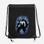 The Black Host-None-Drawstring-Bag-MaxoArt