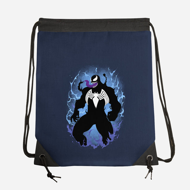 The Black Host-None-Drawstring-Bag-MaxoArt