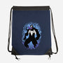 The Black Host-None-Drawstring-Bag-MaxoArt