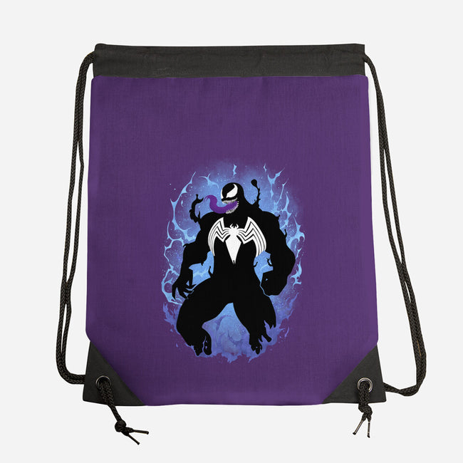 The Black Host-None-Drawstring-Bag-MaxoArt