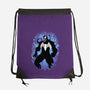 The Black Host-None-Drawstring-Bag-MaxoArt