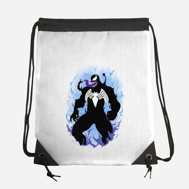 The Black Host-None-Drawstring-Bag-MaxoArt