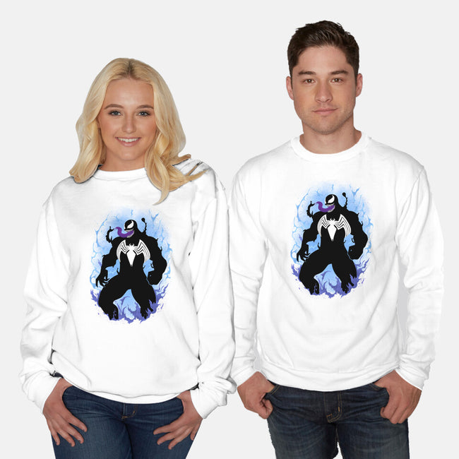 The Black Host-Unisex-Crew Neck-Sweatshirt-MaxoArt