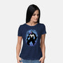 The Black Host-Womens-Basic-Tee-MaxoArt