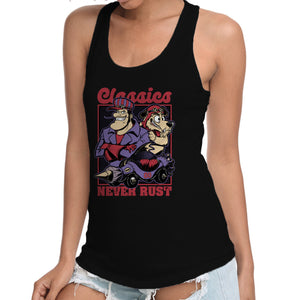 Racer Cartoon Villain