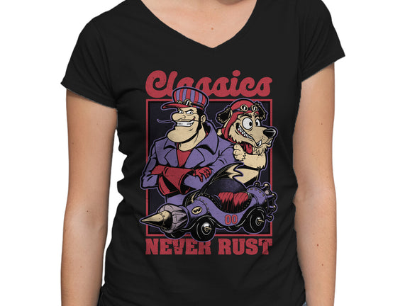Racer Cartoon Villain
