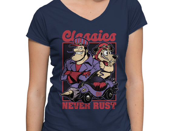 Racer Cartoon Villain