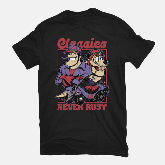 Racer Cartoon Villain-Mens-Basic-Tee-Studio Mootant