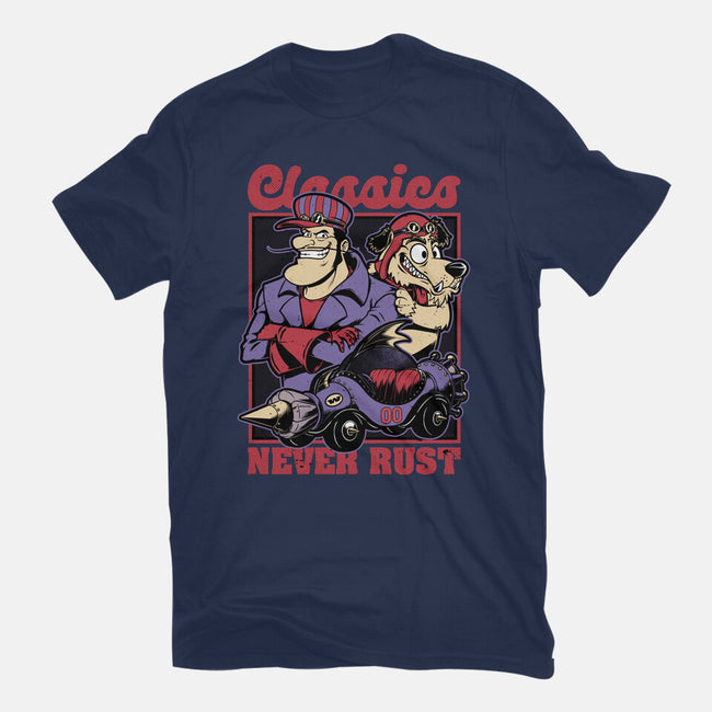 Racer Cartoon Villain-Mens-Basic-Tee-Studio Mootant