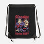 Racer Cartoon Villain-None-Drawstring-Bag-Studio Mootant