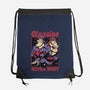 Racer Cartoon Villain-None-Drawstring-Bag-Studio Mootant