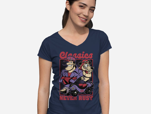 Racer Cartoon Villain