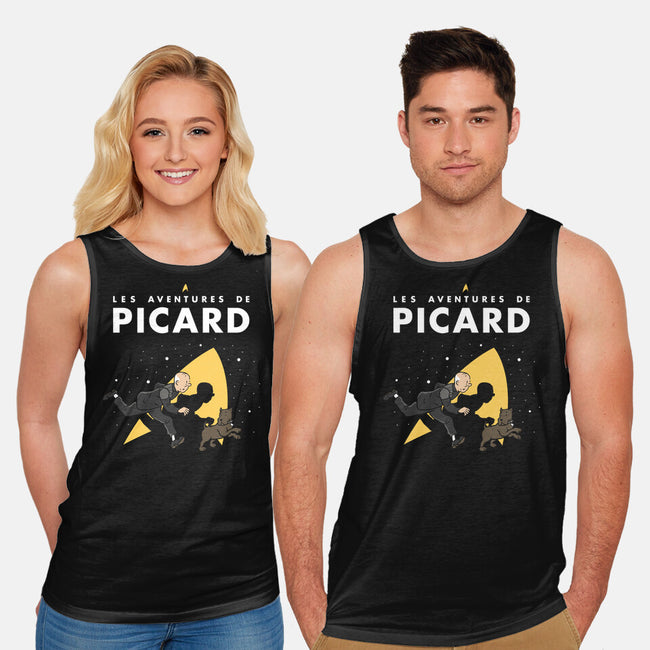 Les Adventures-Unisex-Basic-Tank-demonigote