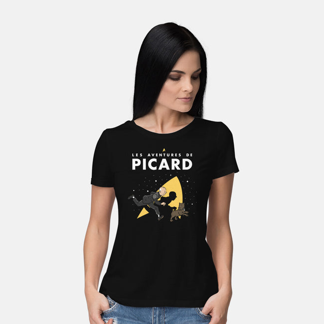 Les Adventures-Womens-Basic-Tee-demonigote