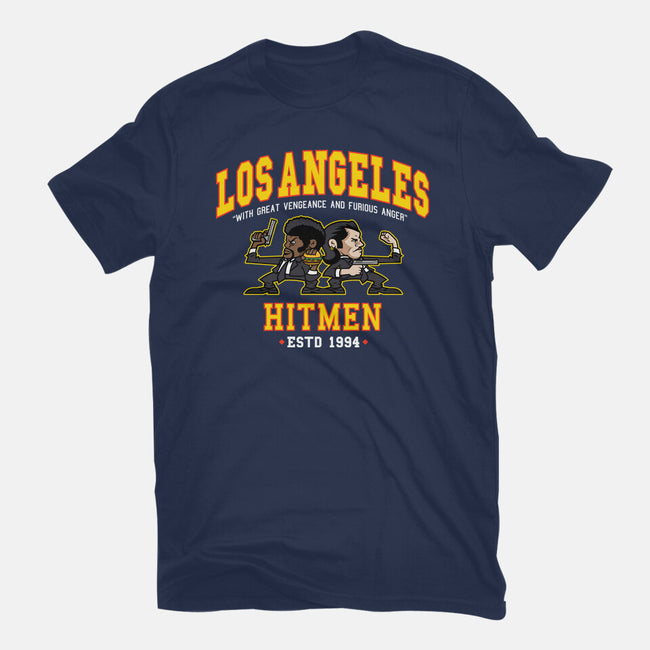 Los Angeles Hitmen-Unisex-Basic-Tee-demonigote