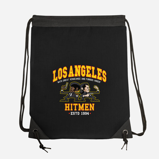 Los Angeles Hitmen-None-Drawstring-Bag-demonigote