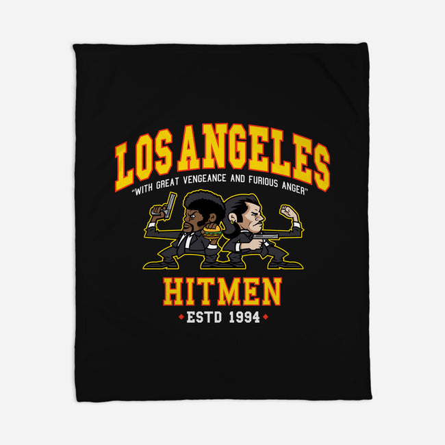 Los Angeles Hitmen-None-Fleece-Blanket-demonigote