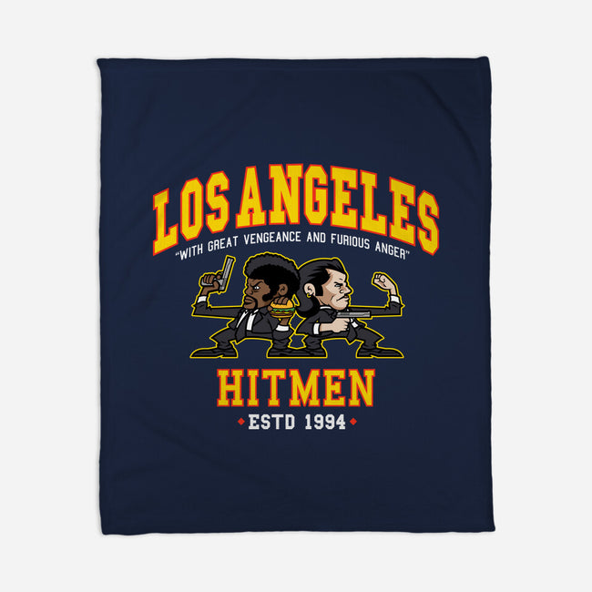 Los Angeles Hitmen-None-Fleece-Blanket-demonigote