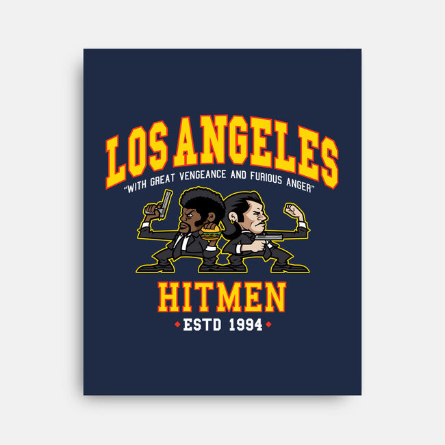 Los Angeles Hitmen-None-Stretched-Canvas-demonigote