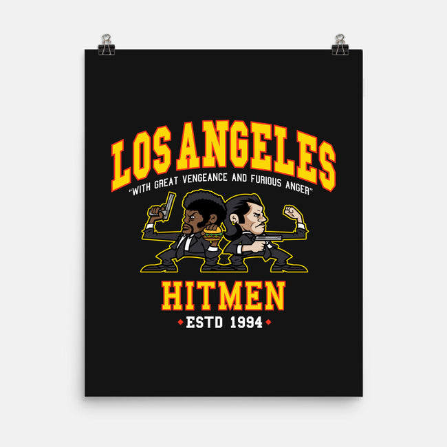 Los Angeles Hitmen-None-Matte-Poster-demonigote