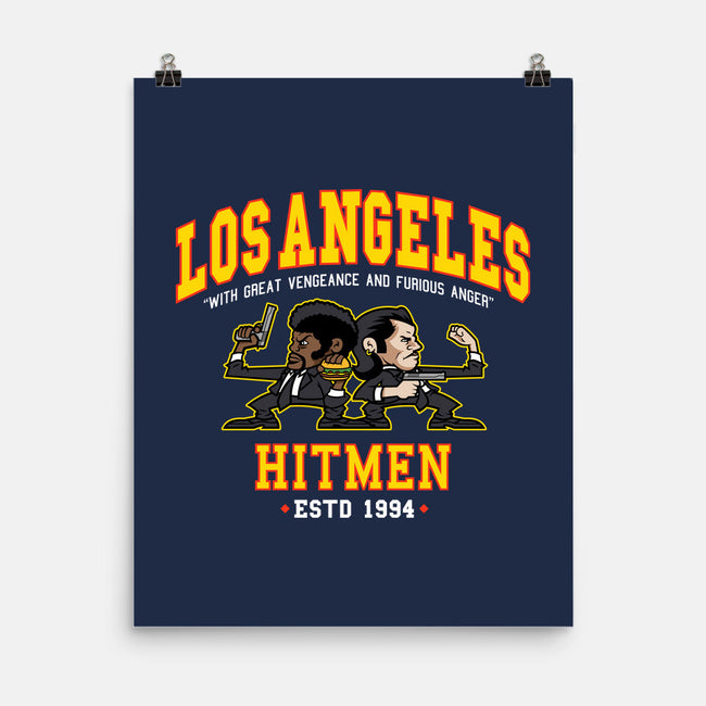 Los Angeles Hitmen-None-Matte-Poster-demonigote