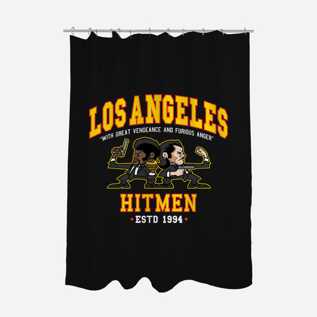 Los Angeles Hitmen-None-Polyester-Shower Curtain-demonigote