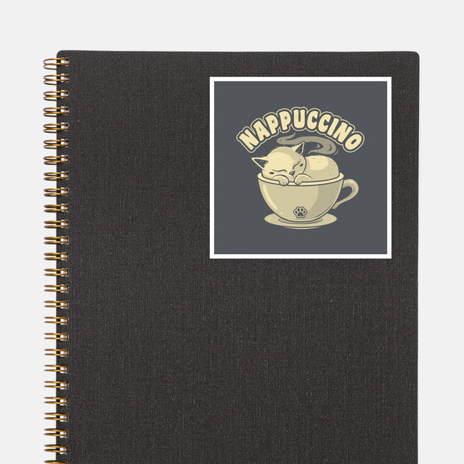 Nappuccino-None-Glossy-Sticker-erion_designs