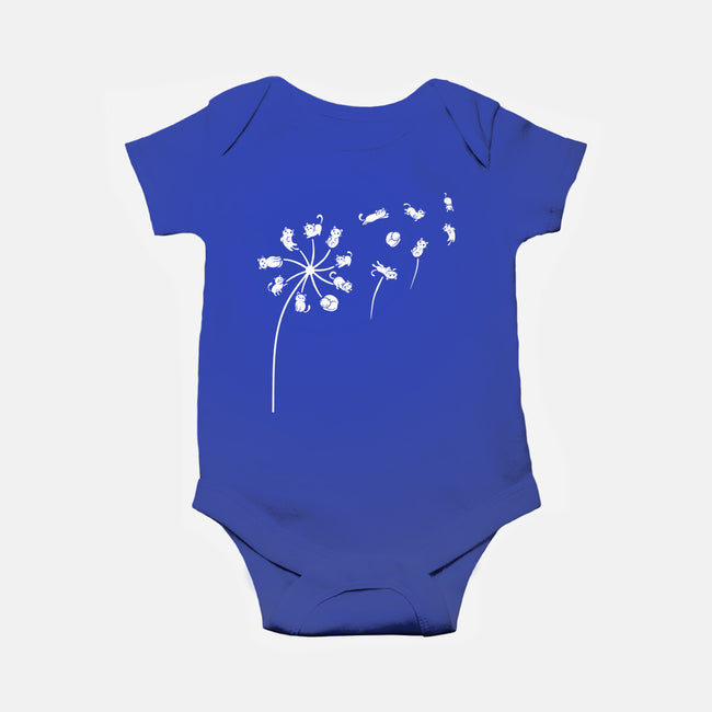 Cat Flower-Baby-Basic-Onesie-erion_designs