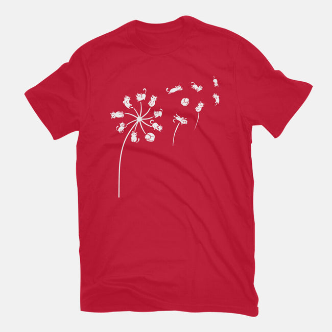 Cat Flower-Mens-Basic-Tee-erion_designs