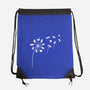 Cat Flower-None-Drawstring-Bag-erion_designs